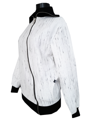 Women's sporty-elegant sweatshirt